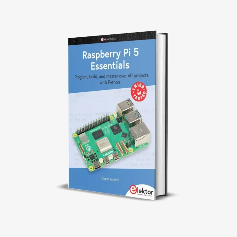 Raspberry Pi 5 Essentials Program, Build, and Master Over 60 Projects with Python (1 ed) PDF