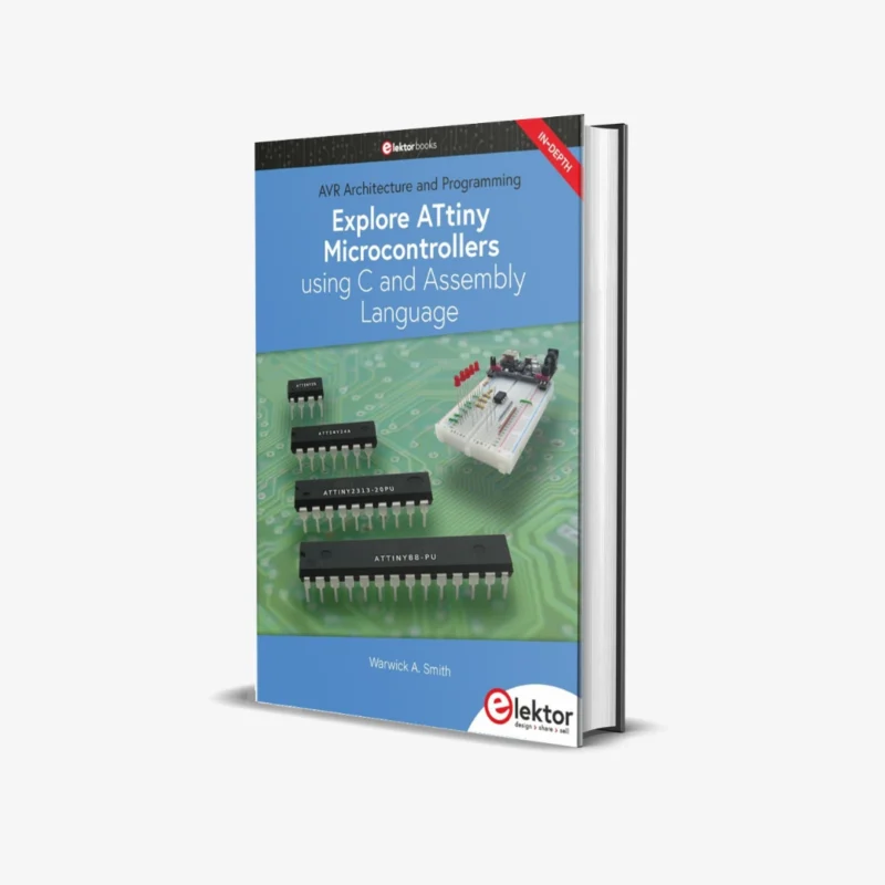 Explore ATtiny Microcontrollers using C and Assembly Language