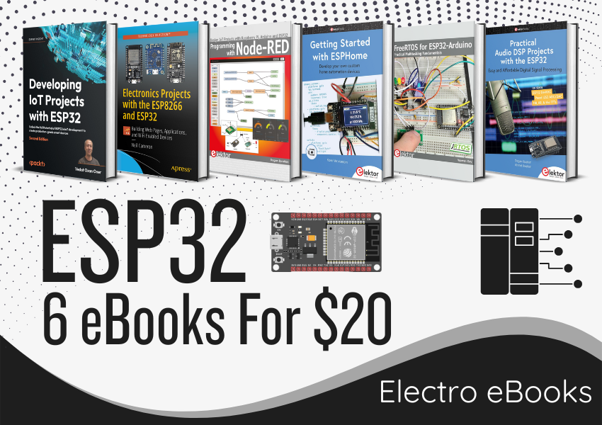 Top 6 ESP32 eBooks for 20